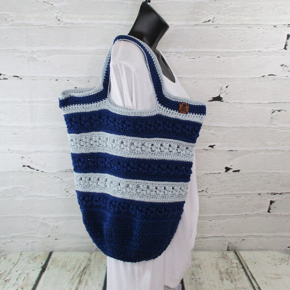 Duncan Street Designs Jasmine Crocheted Market/Beach Bag